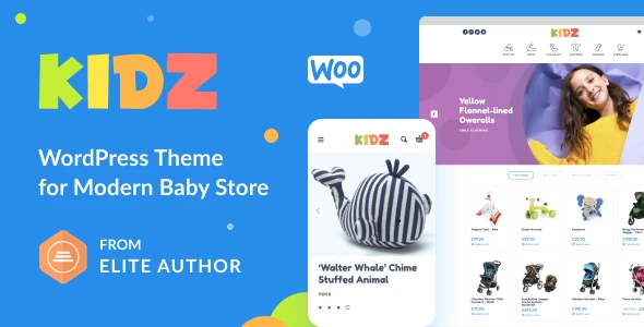 KIDZ – Kids Store and Baby Shop Theme
