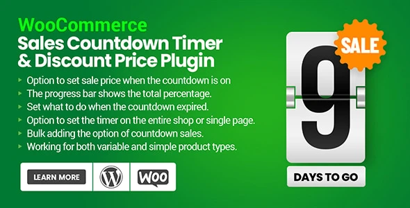 WooCommerce Countdown Timer – Flash Sales & Price Discount Plugin
